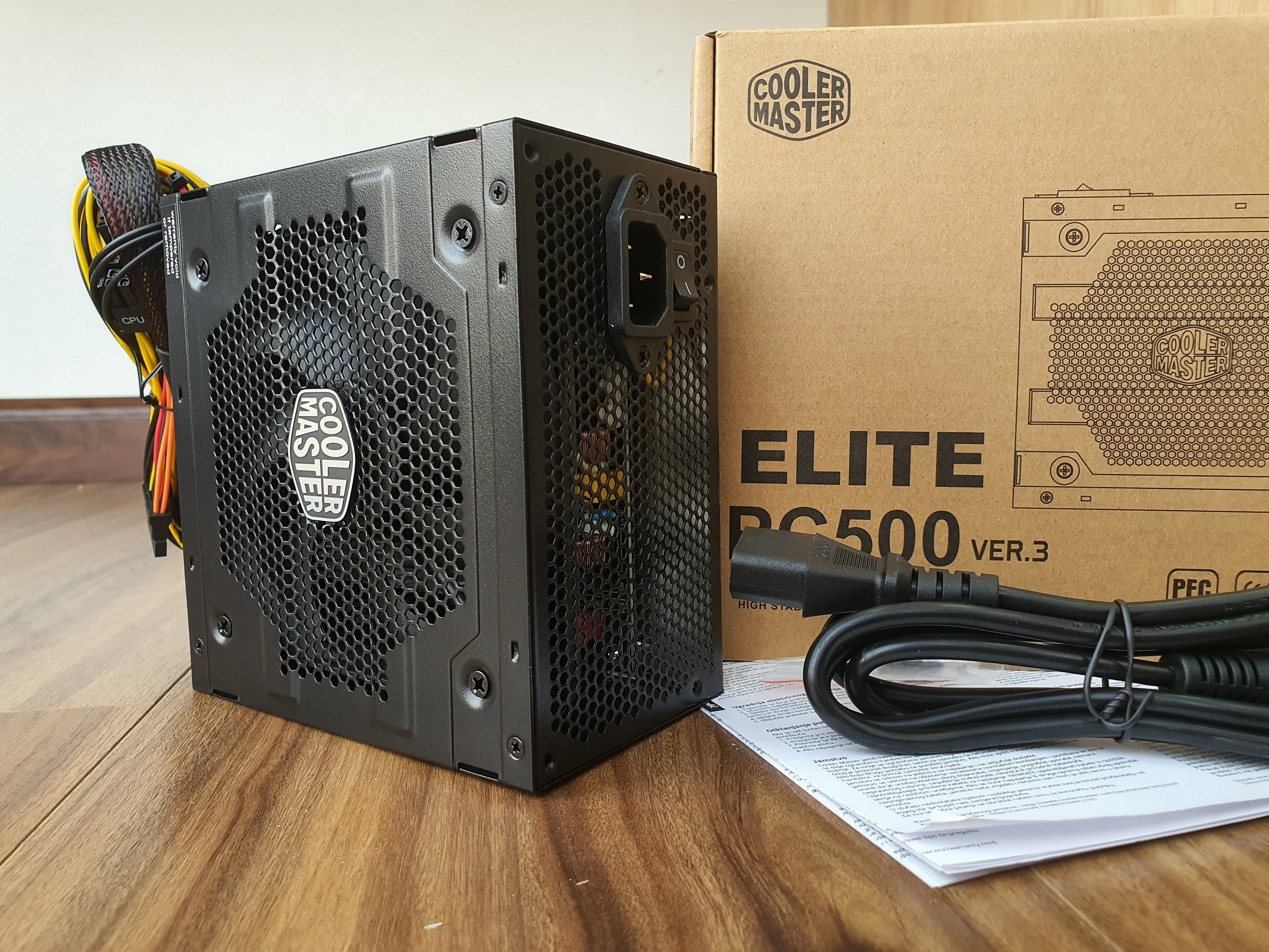 Nguồn máy tính Cooler Master Elite V3 230V PC500 500w - Hàng Chính Hãng , Full VAT