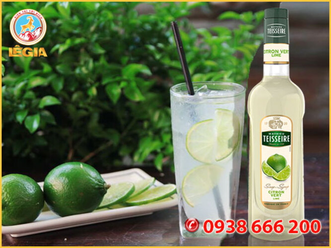 Siro TEISSEIRE Chanh Xanh 700ml (TEISSEIRE LIME SYRUP)