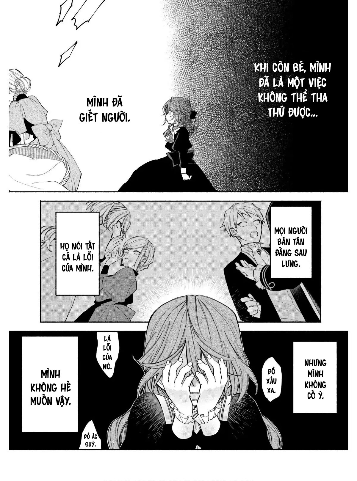 vì đã trở về thân phận ác nữ nên tôi nghĩ mình sẽ chạy trốn khỏi hoàng tử CHƯƠNG 1.2 6