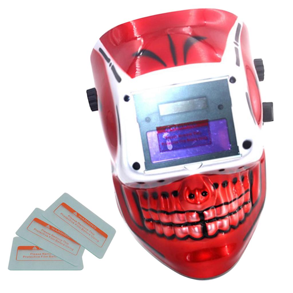 Solar Powered Auto-darkening Filter Welding Mask Helmet