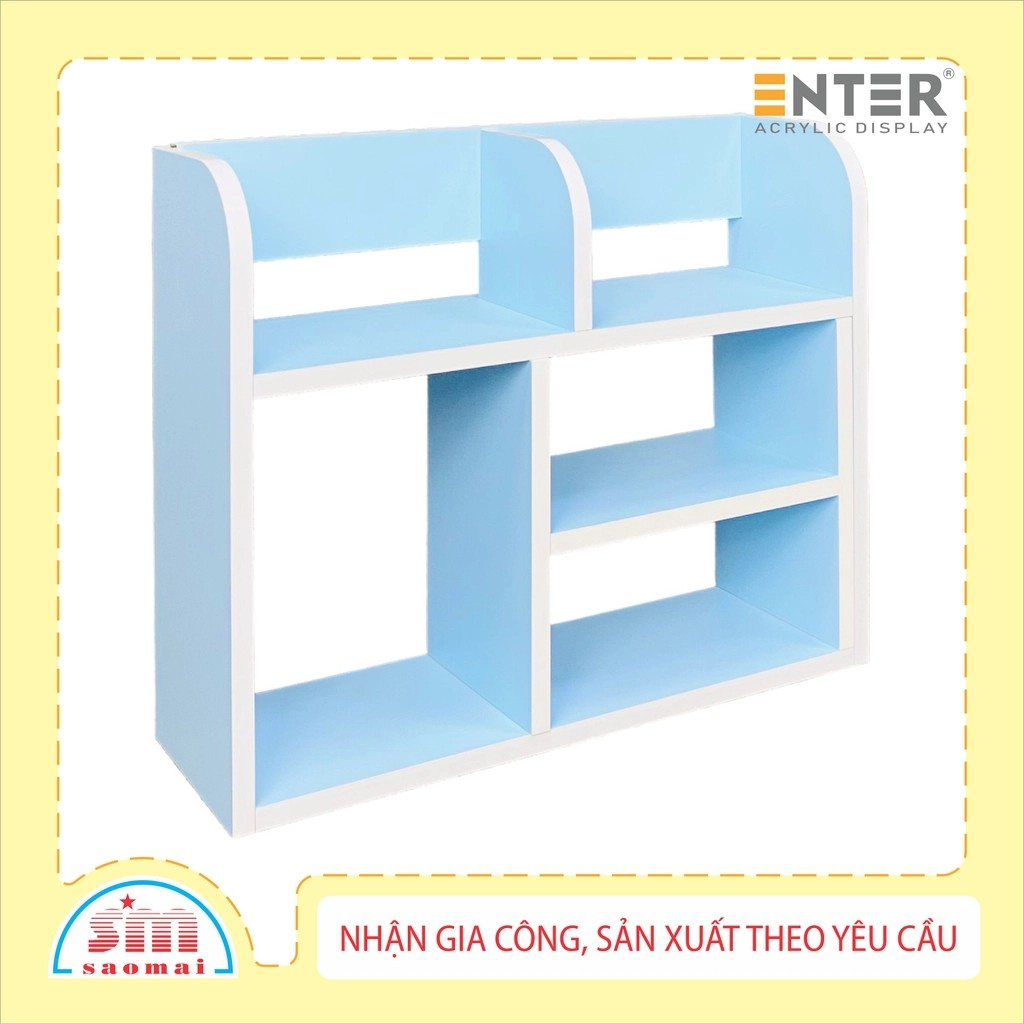 Kệ sách để bàn gỗ KG506 60x18x48cm