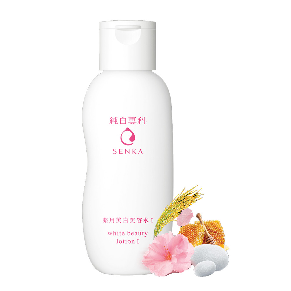 Nước dưỡng làm mềm và trắng da Senka White Beauty Lotion I 200ml