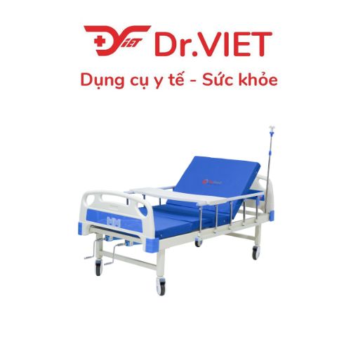Giường bệnh nhân 2 tay quay cao cấp Humed HM-C2