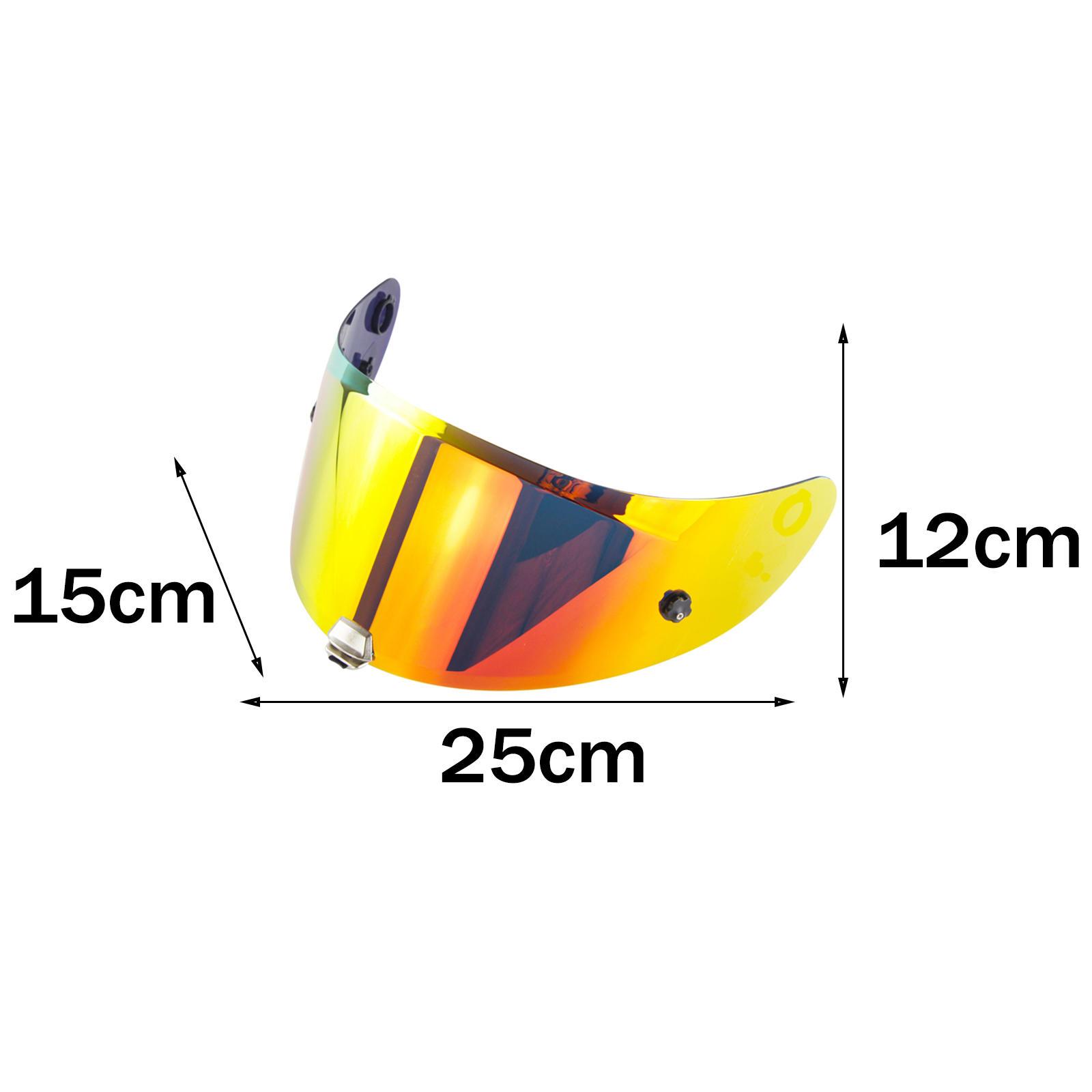 Motorcycle Wind Shield Helmet Visor Lens UV Protection Night View Safe Full Face for HJ-26 RPHA11 RPHA70 PC Visor Lens Accessories