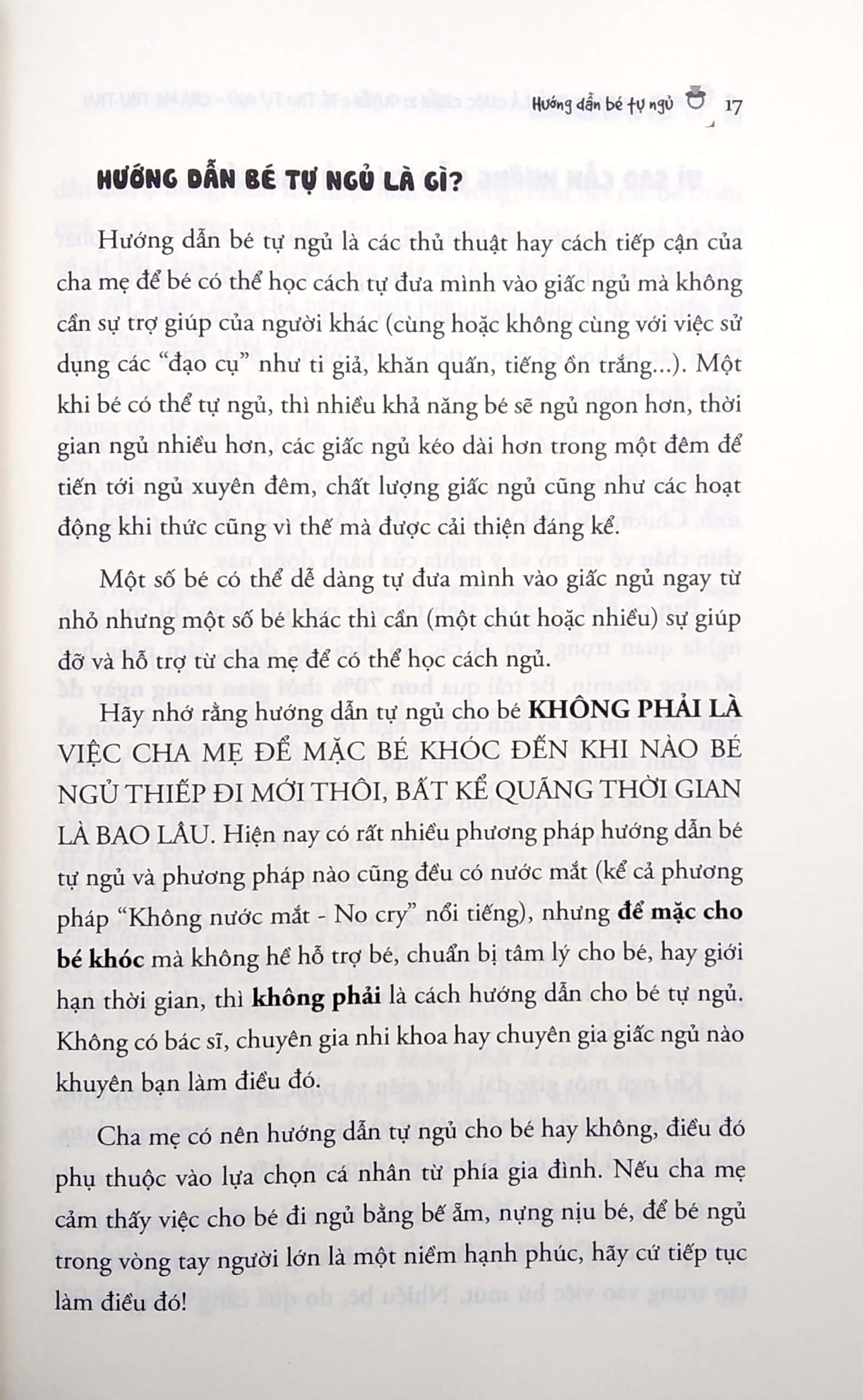 Nuôi Con Không Phải Là Cuộc Chiến 2 - Bé Thơ Tự Ngủ, Cha Mẹ Thư Thái - Quyển 3 (Tái Bản 2021)