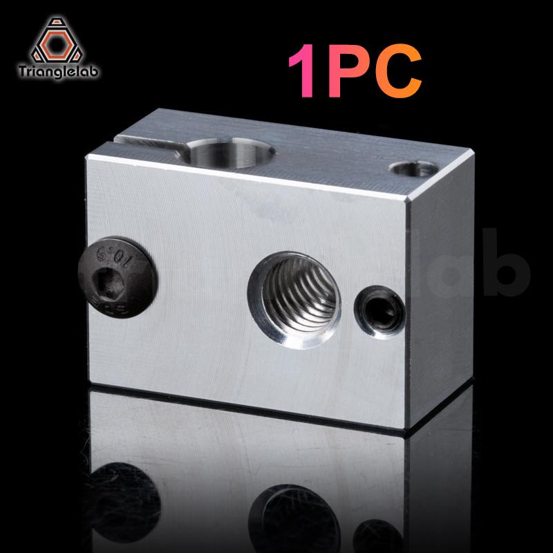 Trianglelab 3D Máy in Bộ phận V6 Khối nóng cho hộp mực cảm biến cho V6 Máy đùn Hotend cho cảm biến PT100 cho V6 Hotend