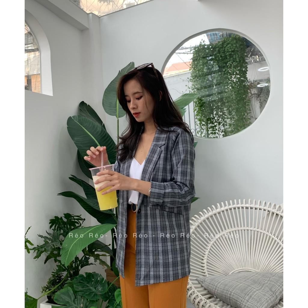 Áo Blazer Nữ / Vest Nữ- Caro sọc cao cấp , Đẹp và Rất độc lạ