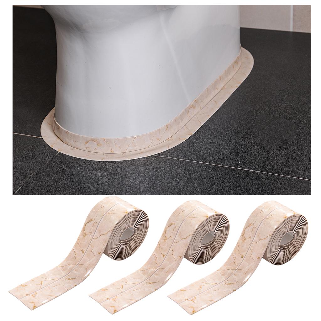 3x Mildew-proof  Waterproof Sealing Tape For Bathroom