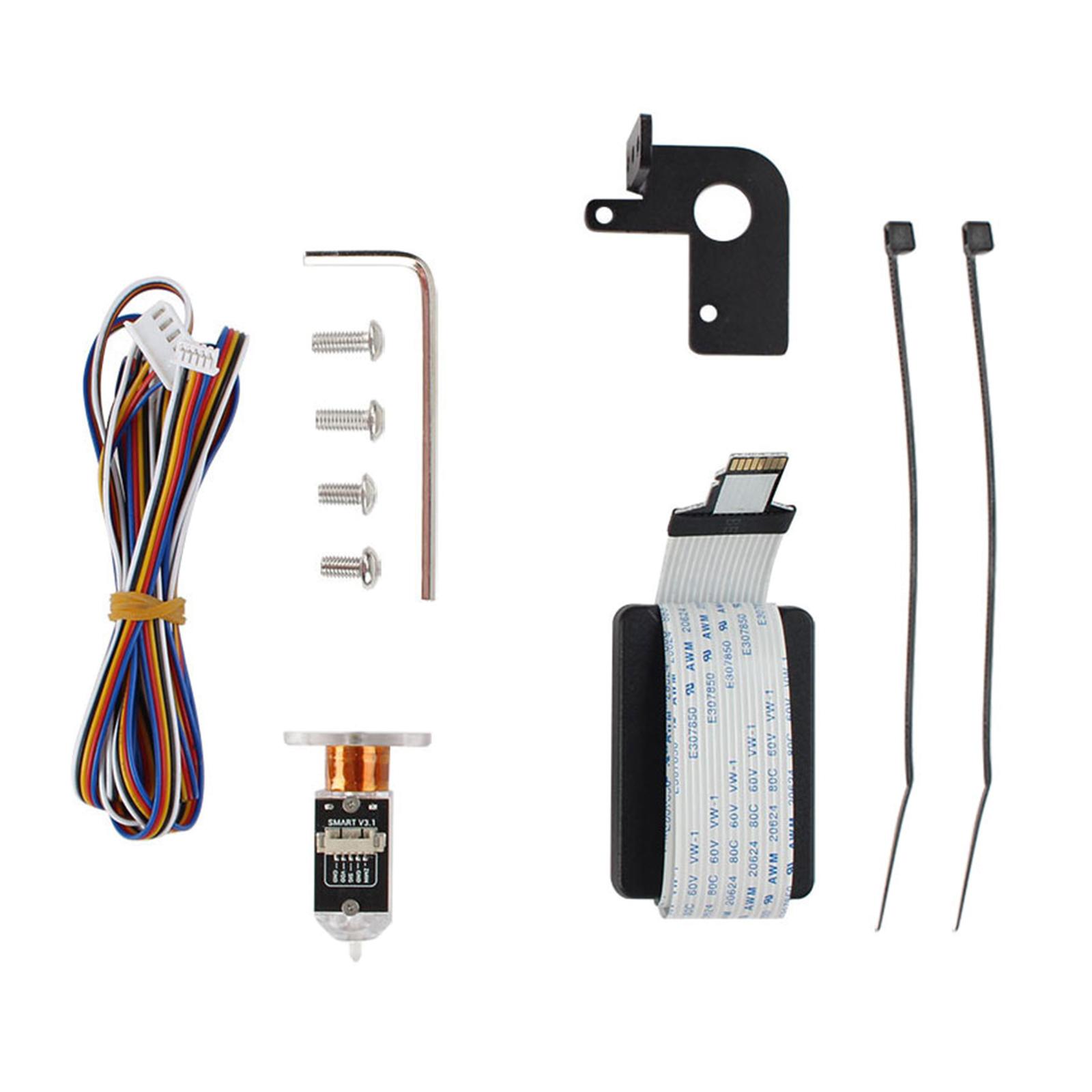 3D Printer Touch Sensor Kit for Ender-3 Ender-3pro The push pin operates two times in a test when the power is on