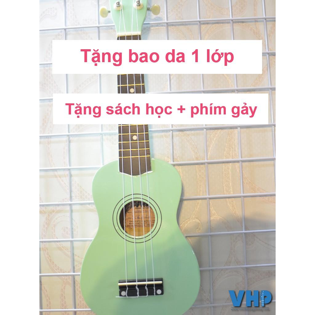 Đàn Ukulele màu xanh lá Soprano Magnate + tặng bao + sách + phím gảy