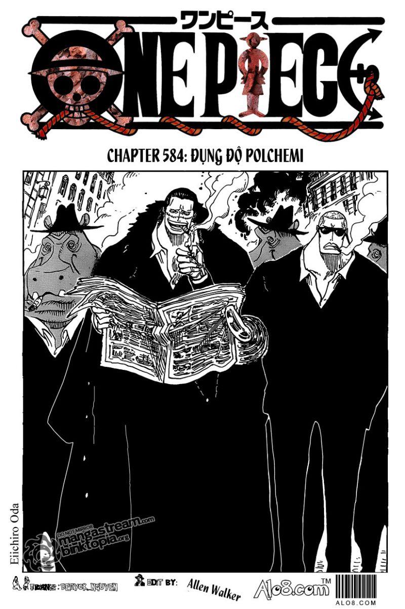đảo hải tặc - one piece chapter 584 1