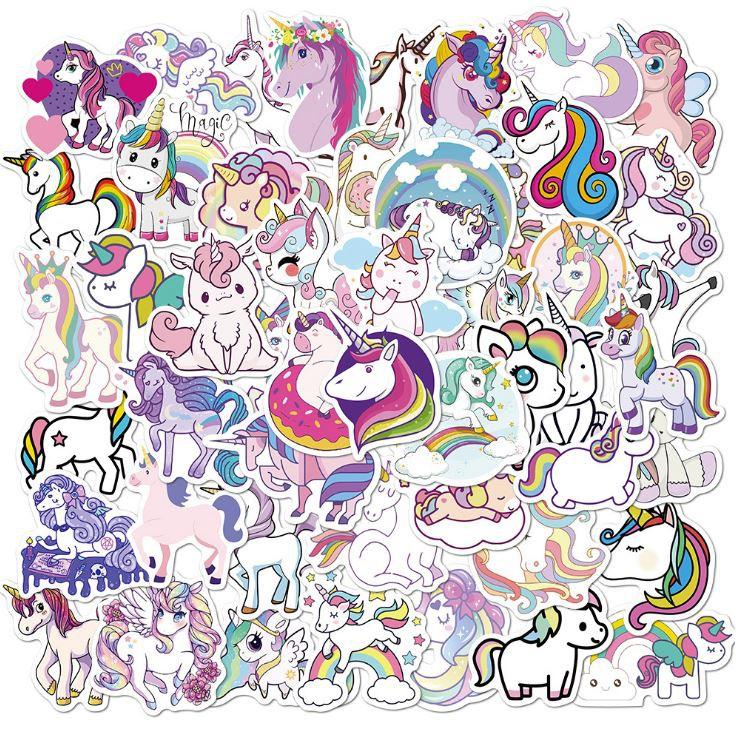 Sticker dán cao cấp Ngựa Pony Cực COOL ms#147