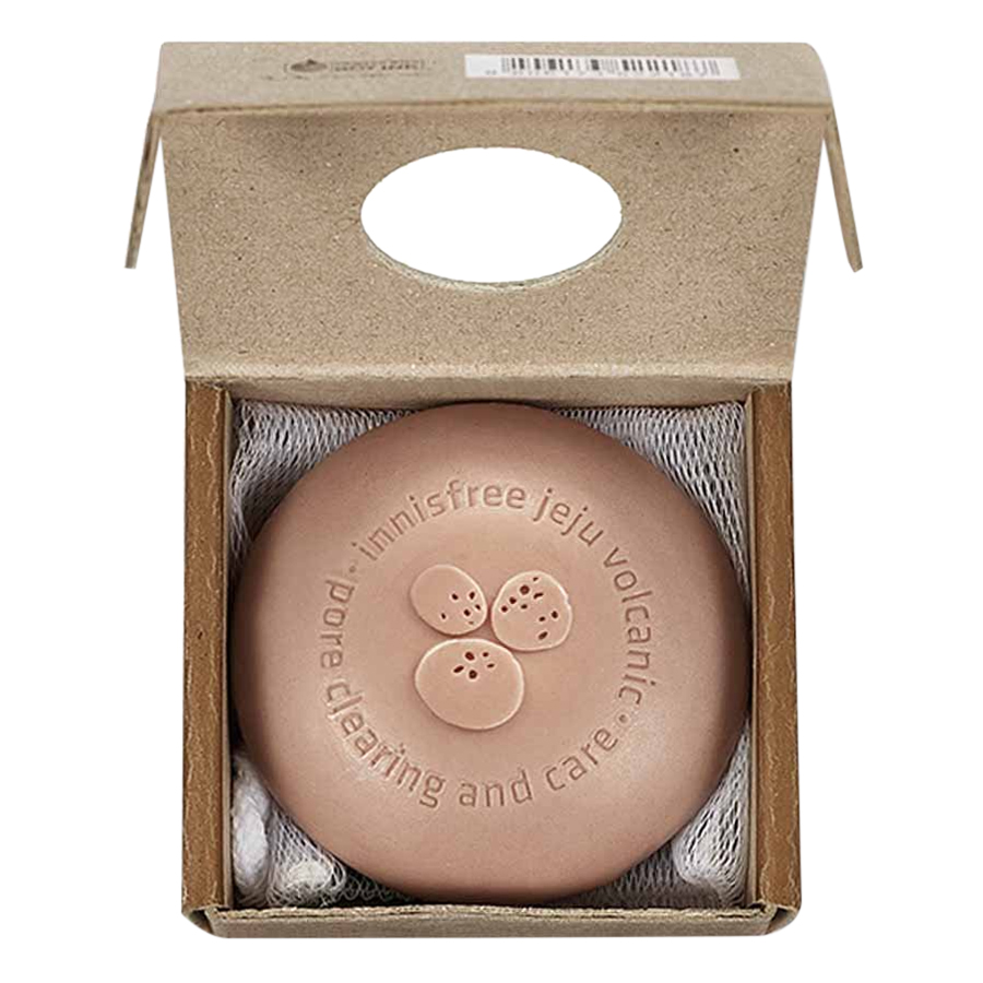 Xà Phòng Rửa Mặt Se Khít Lỗ Chân Lông Innisfree Jeju Volcanic Pore Soap 100G - 131171452