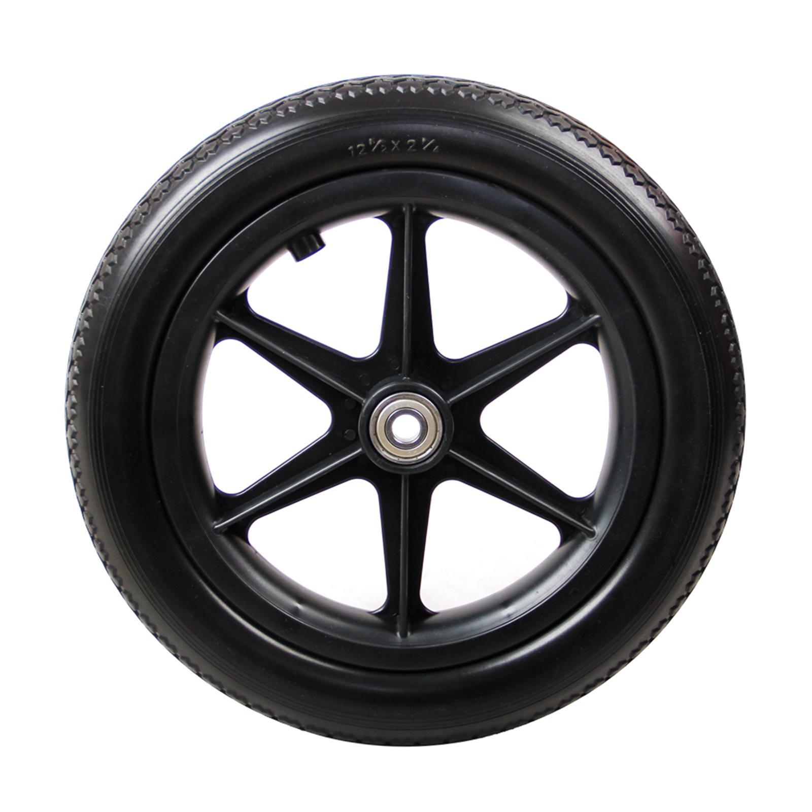 12inch Wheelchair Replacement Rear Wheel for Wheelchairs Walkers Accessories