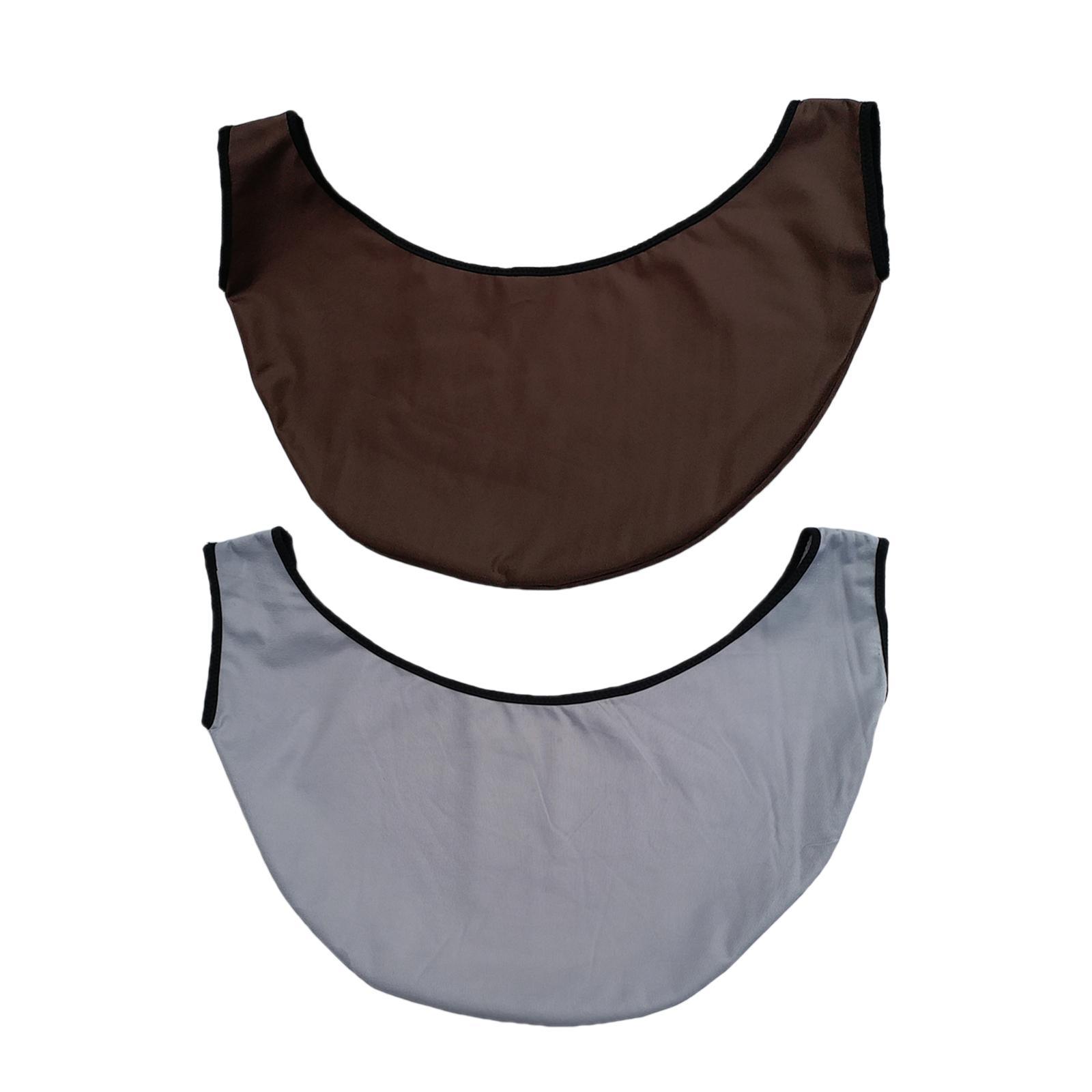 2Pcs/set  Microfiber Deluxe Black See  Cleaner Towel Carrier