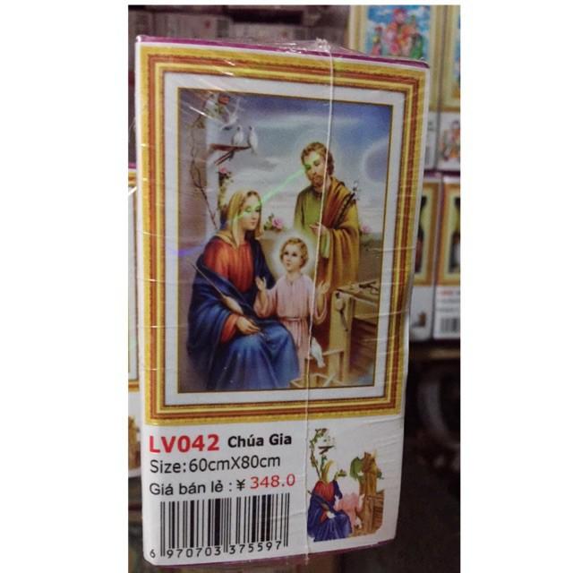 Tranh đính đá chúa gia LV042