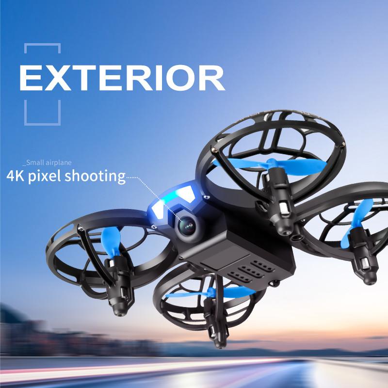 4DRC V8 Máy Bay Không Người Lái Mini 4K 1080P HD Camera Góc Rộng WiFi FPVDrone Chiều Cao Giữ Quà Tặng Đồ Chơi Quadcopter Có Thể Gập Lại