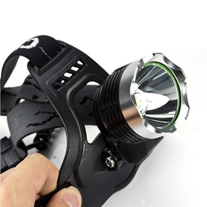 Đèn pin SIÊU SÁNG đội đầu dùng 2 pin 18650 ( Hàng Chính Hãng )
