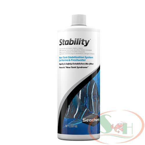 Vi sinh nước Seachem Stability 100ml, 250ml, 500ml, 1L, 2L men xử lý làm trong nước bể cá tép thủy sinh