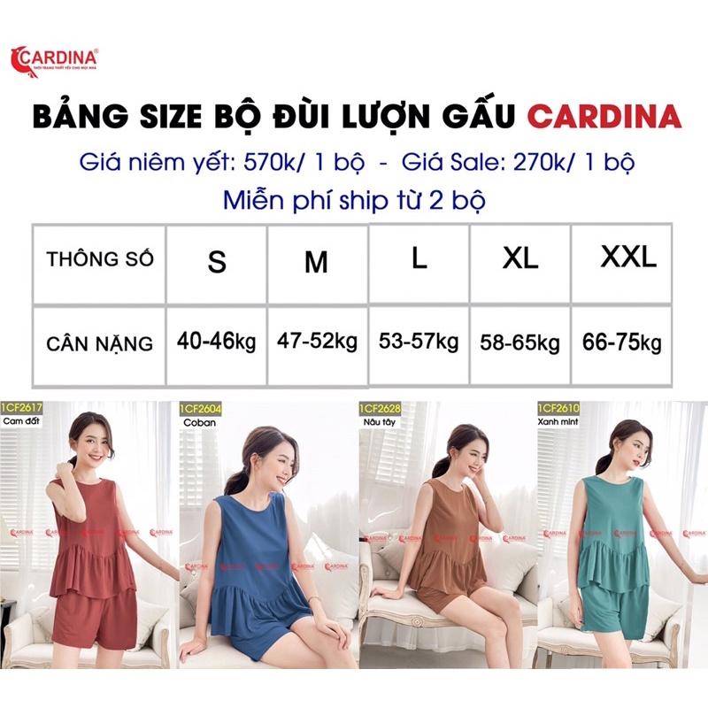 Đồ Bộ Nữ  Sát Nách Lượn Gấu Chất Cotton Thoáng Mát, Siêu Nữ Tính -1CF26