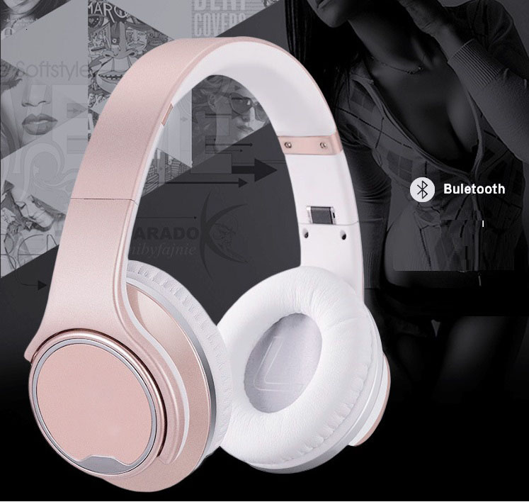 Tai Nghe Chụp Tai Bluetooth Kiêm Loa Di Động MH.1 Với 4 Chế Độ Nghe Nhạc Cực Đỉnh.