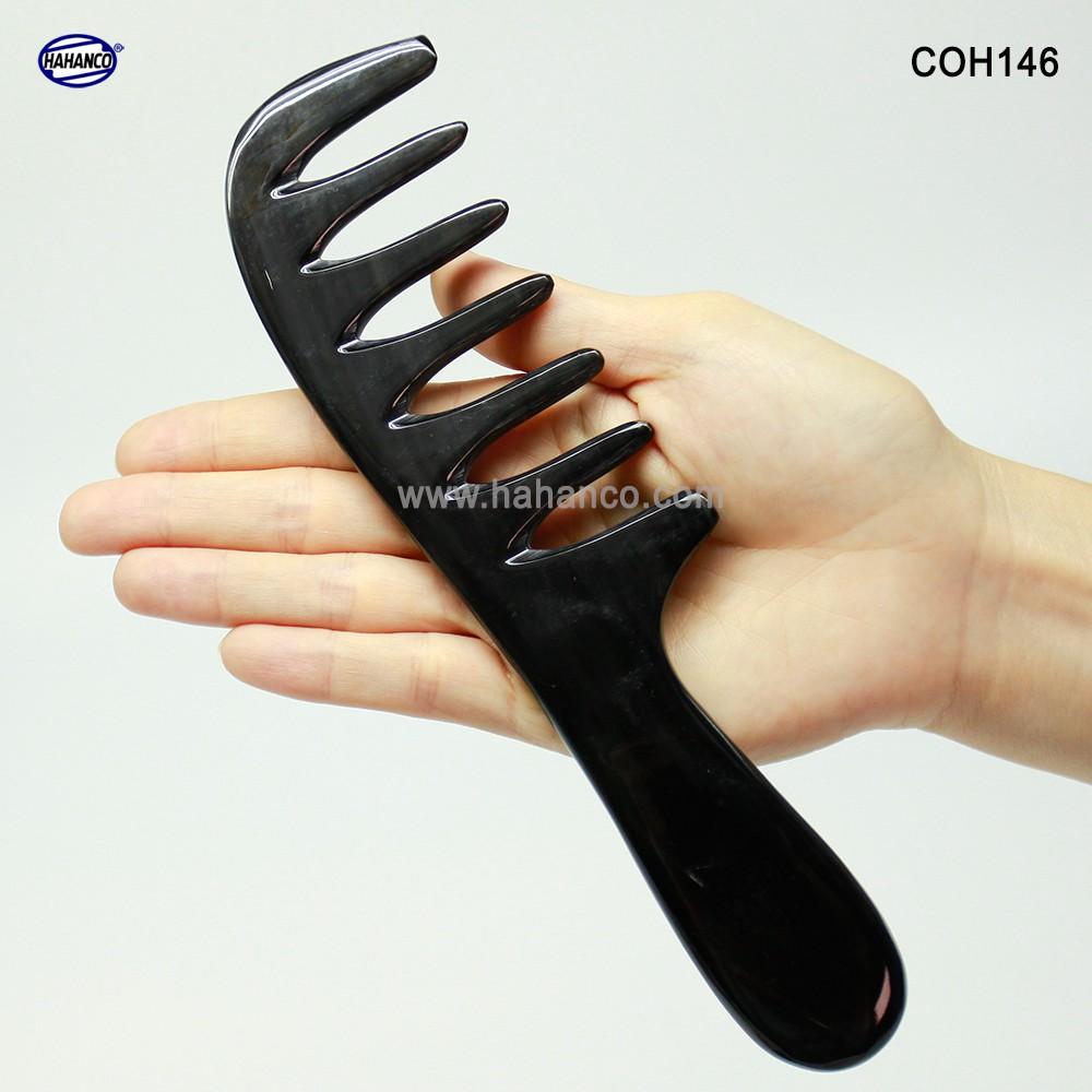 Lược Sừng massage đầu giúp lưu thông máu (Size: XL - 20cm) COH146 - Lược răng thưa - Chăm sóc sức khỏe