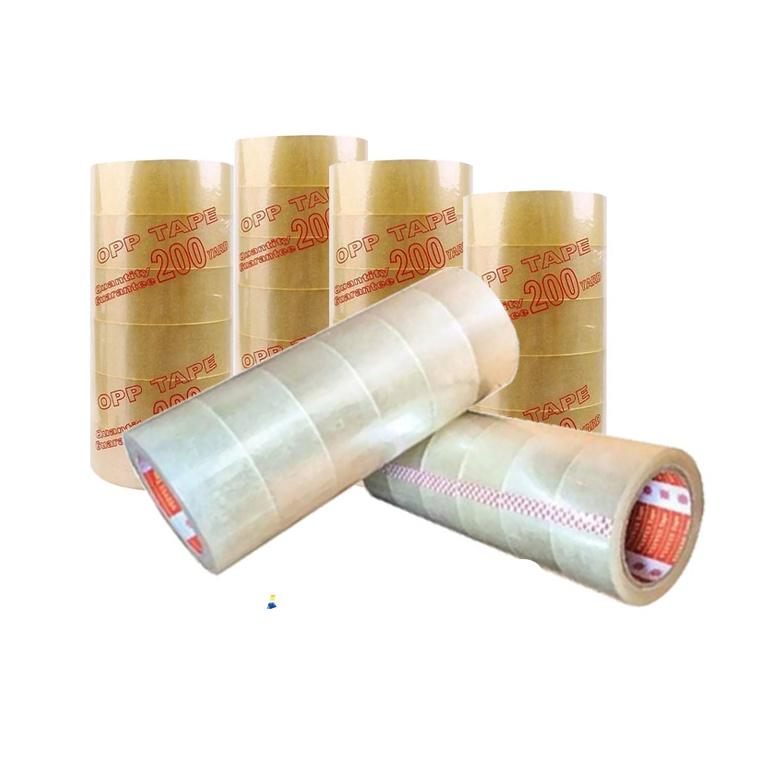 Băng Keo Trong , Đục 5cm 200Yard - 6 Cuộn / Cây