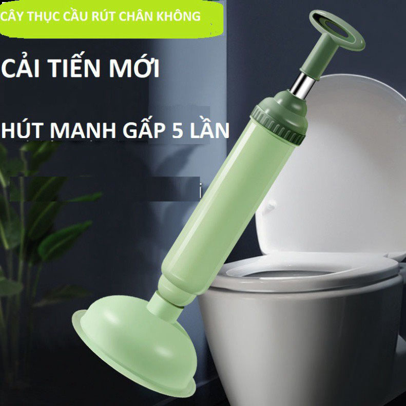 Cây Thông Bồn Cầu/Nhà Vệ Sinh Đa Năng Hút Chân Không Cực Mạnh, Dễ Sử Dụng-Màu Ngẫu Nhiên