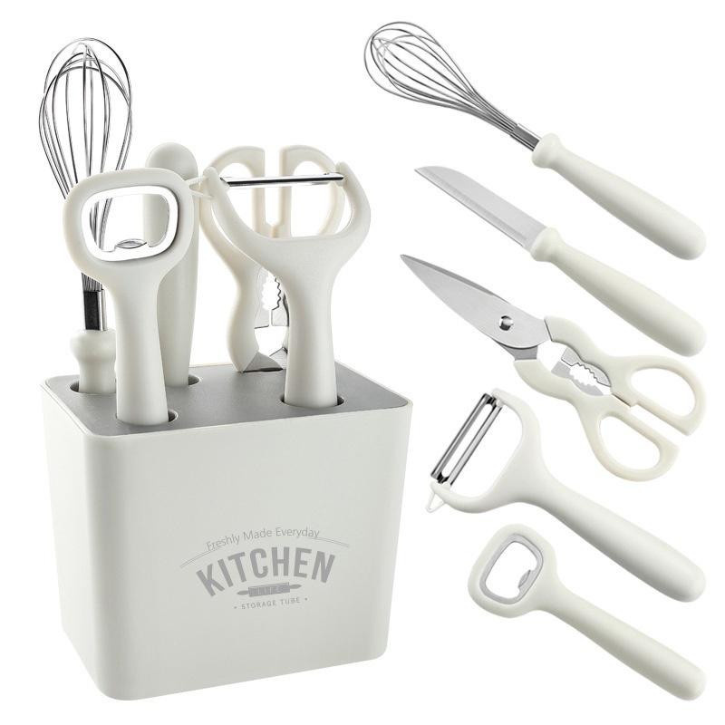 Bộ 6 Món Nhà Bếp Kitchen Gadgets kéo dao bào đánh trứng đồ khui