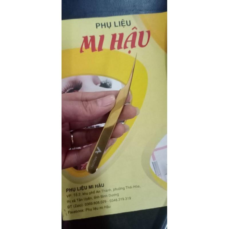 Nhíp tách cá heo vàng cao cấp không gỉ, dùng để tách mi, nối mi classic dành cho thợ nối mi chuyên nghiệp