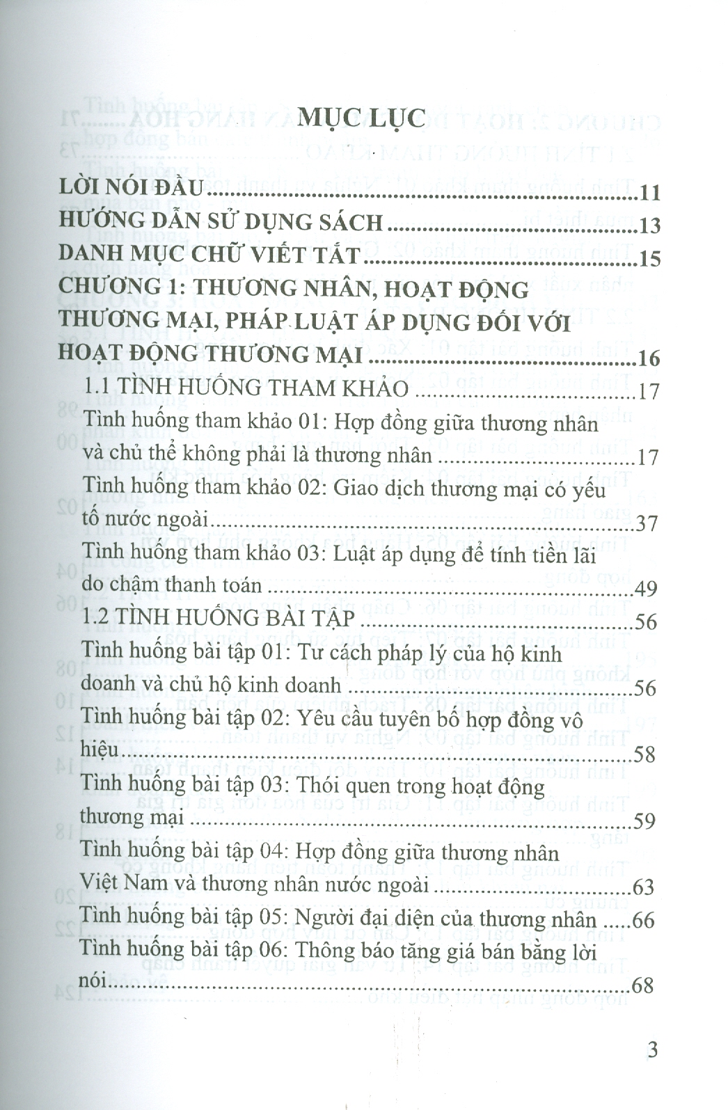 SÁCH TÌNH HUỐNG PHÁP LUẬT VỀ THƯƠNG MẠI HÀNG HÓA VÀ DỊCH VỤ