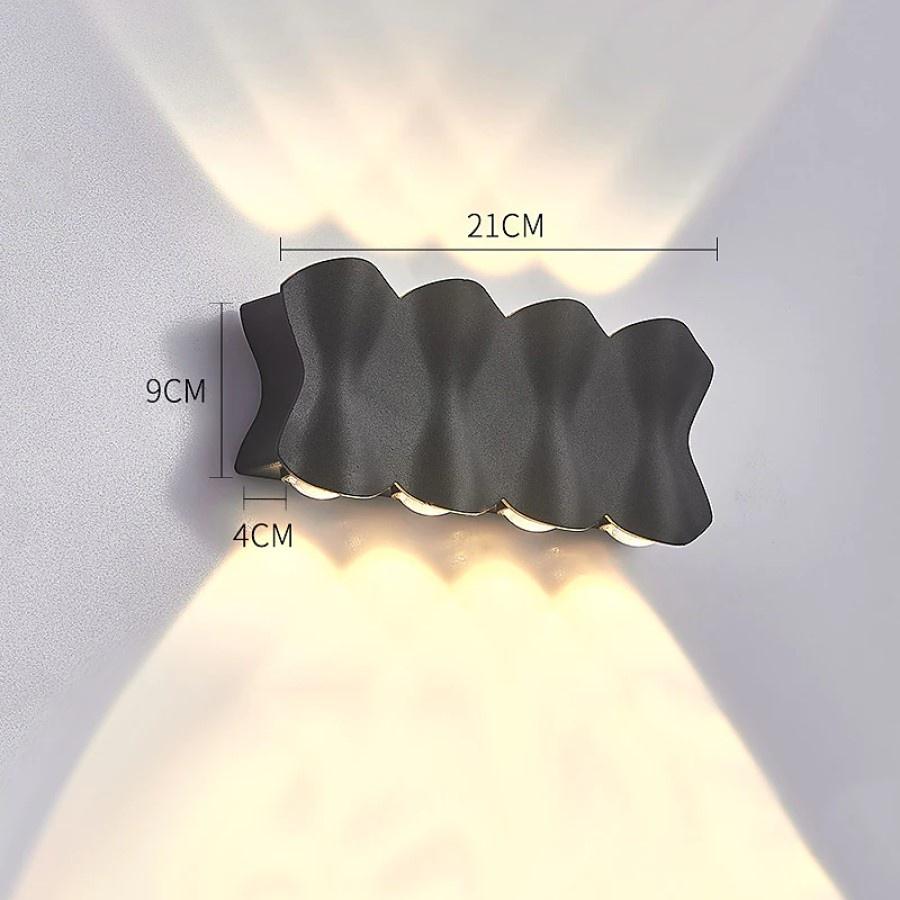 Đèn trang trí hắt tường hai đầu 8 bóng LED