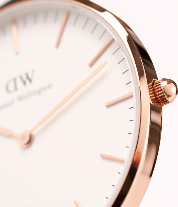 Daniel Wellington Classic Bayswater Rose White 36mm DW00100279