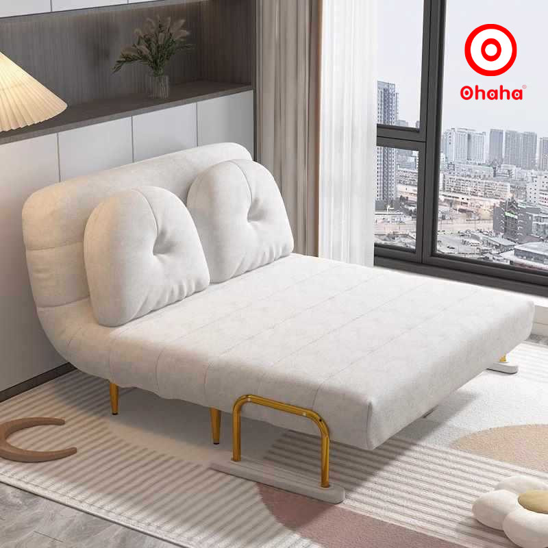 [GIÁ RẺ - Miễn phí vận chuyển &amp; Lắp đặt tại TP.HCM] Ghế Sofa giường gấp gọn bọc nệm thông minh, kiểu dáng hiện đại - SFG002