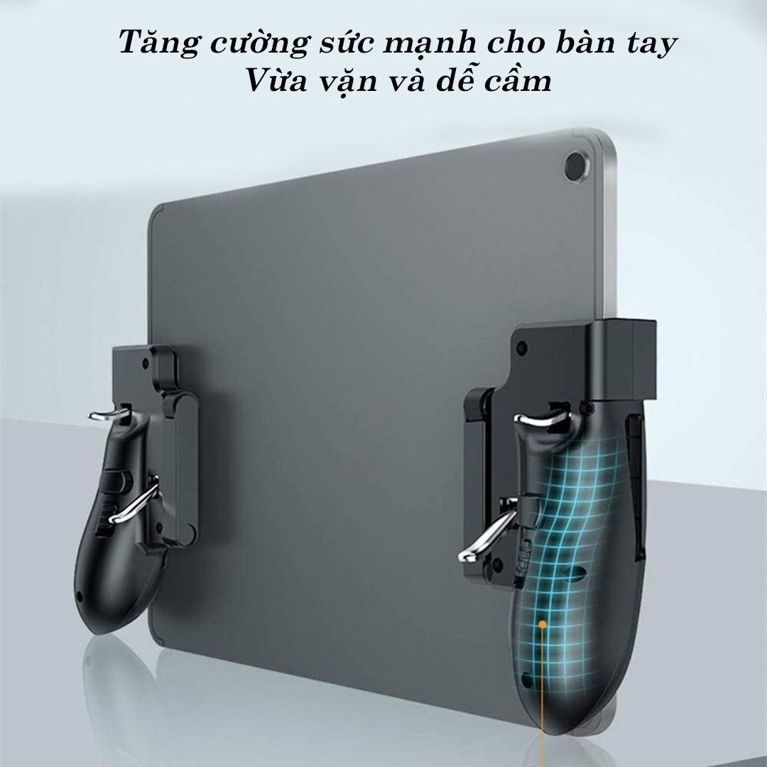 Tay cầm chơi game H11 cho ipad máy tính bảng tay cầm chơi game 6 ngón pubg ros liên quân