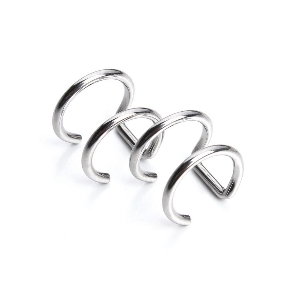 1 Khuyên Tai / Mũi / Môi / Mũi Hình Chữ U Không Cần Xỏ Lỗ Cho Nam Và Nữ