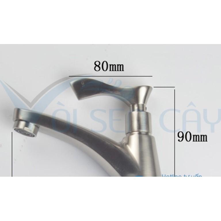 Vòi Lavabo inox sus 304,vòi gắng lavabo,hiện đại