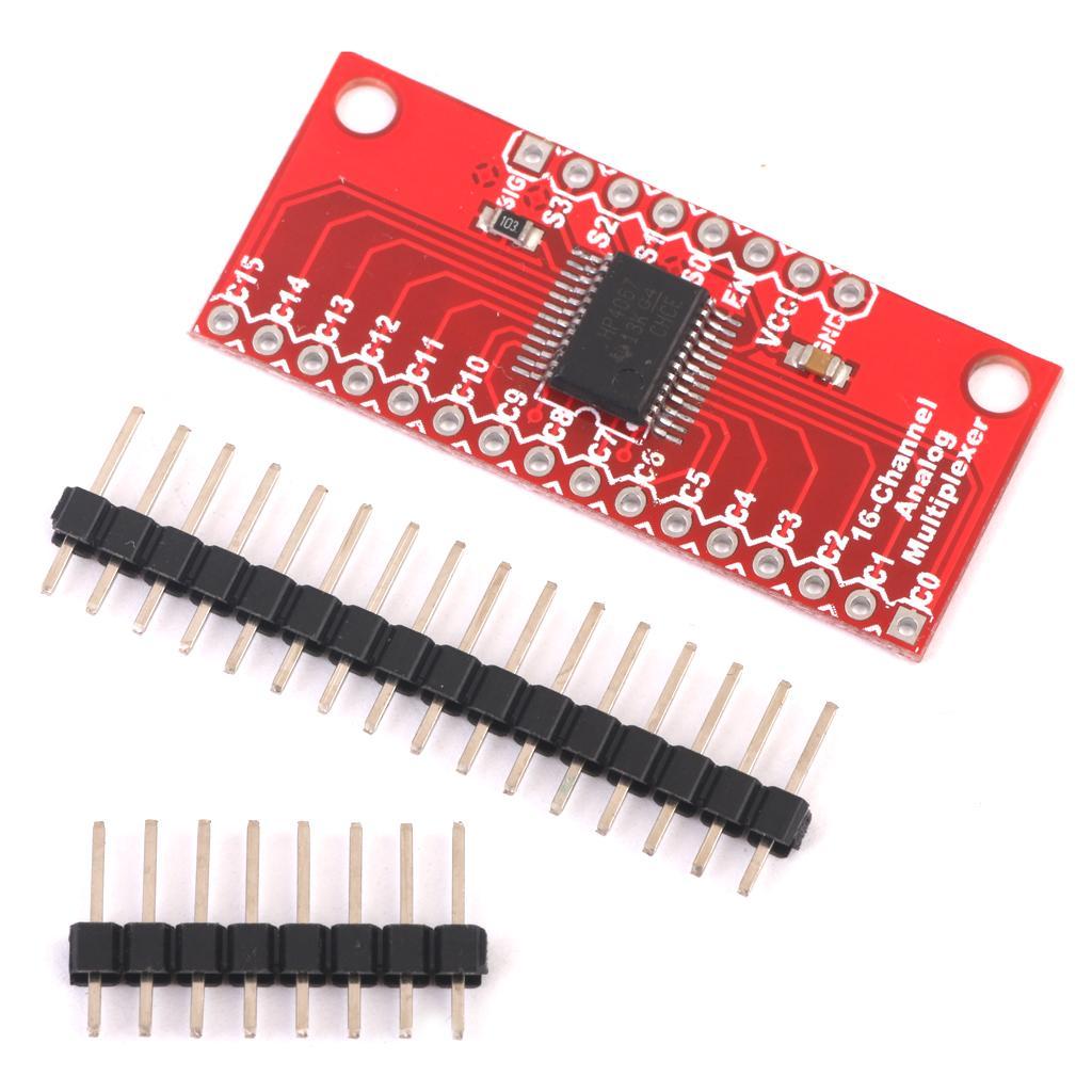 4-7pack 16-Channel Analog Switch Module/Digital MUX Breakout - CD74HC4067
