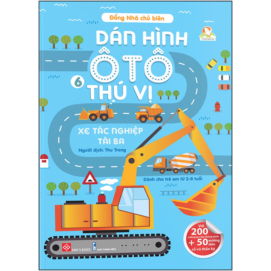 Dán Hình Ô Tô Thú Vị- Xe Tác Nghiệp Tài Ba