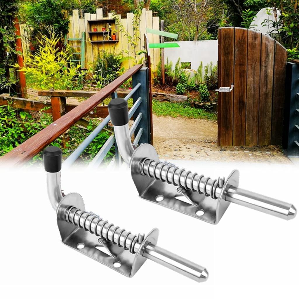 2 mảnh thép không gỉ thanh lò xo - thanh bu lông - Tanrene Türriegel - khóa cửa - Cửa Riegel - Spring Bar Snap Lock - khóa cửa cho tất cả các loại cửa và cửa sổ