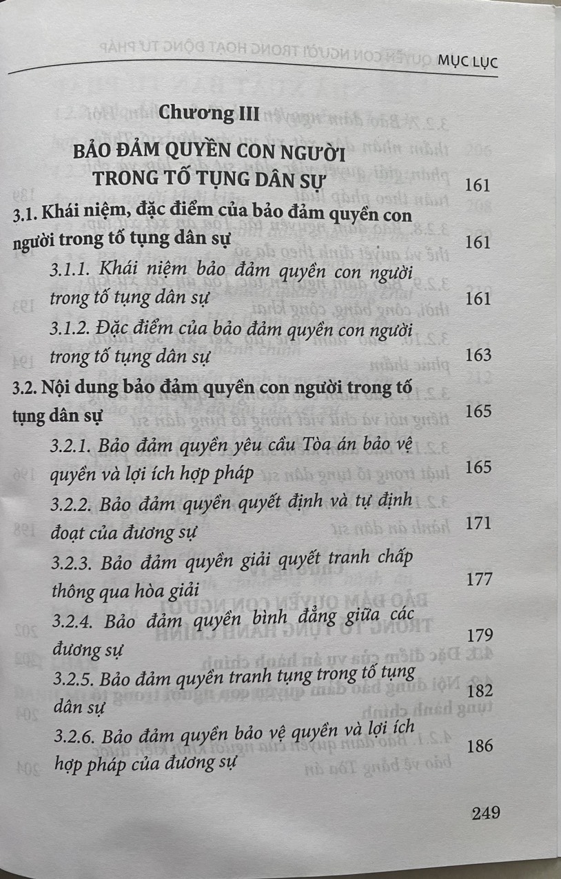 Bảo Đảm Quyền Con Người Trong Hoạt Động Tư Pháp