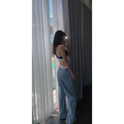 KOREA Straight Jeans Style