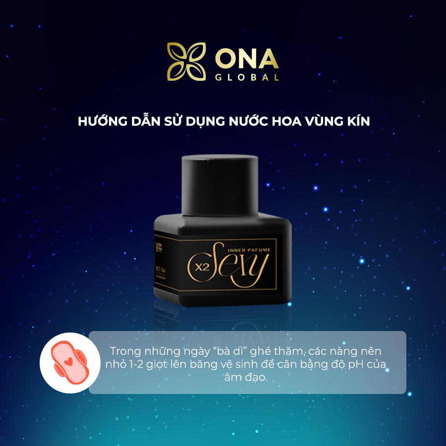 Nước hoa vùng kín X2 Sexy Cocayhoala 5ml khử mùi hôi, làm thơm ,hồng và se khít vùng kín- hương hổ phách, xạ hương Hương thơm dịu nhẹ, quyến rũ, thành phần thiên nhiên, an toàn, lành tính