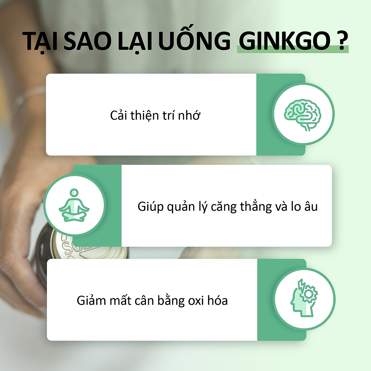 NHẬP KHẨU USA CHÍNH HÃNG - Viên Uống Bạch Quả Solgar Super Ginkgo Bibola - Viên Uống Bổ Não Giúp Tăng Cường Chức Năng Tuần Hoàn Não