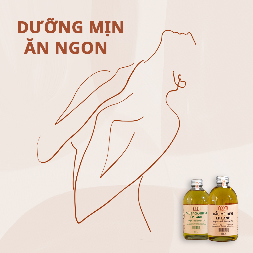 Dầu mè đen nguyên chất ép lạnh Noom 100ml