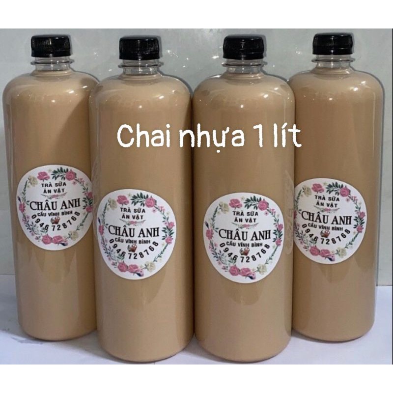 Combo 10 chai nhựa 1 lít trong suốt dày dặn