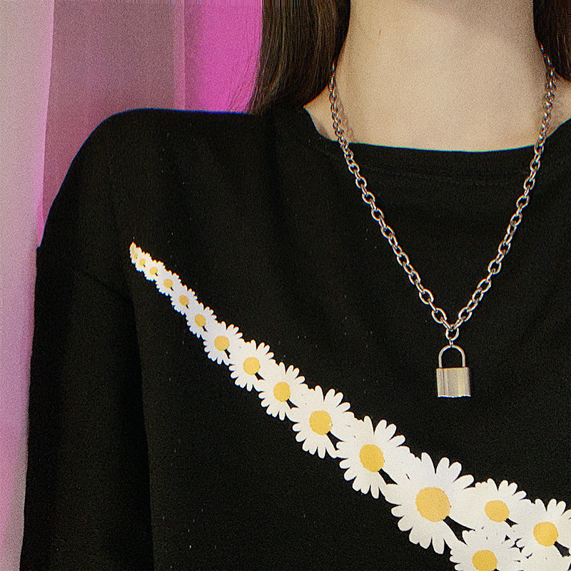 Vòng cổ và vòng tay ổ khoá cá tính quà tặng bạn bè người thân yêu