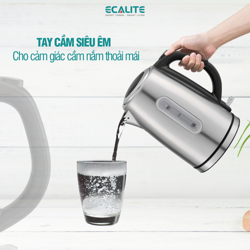 Bình Đun Siêu Tốc Ecalite EK-G1723 - Hàng Chính Hãng