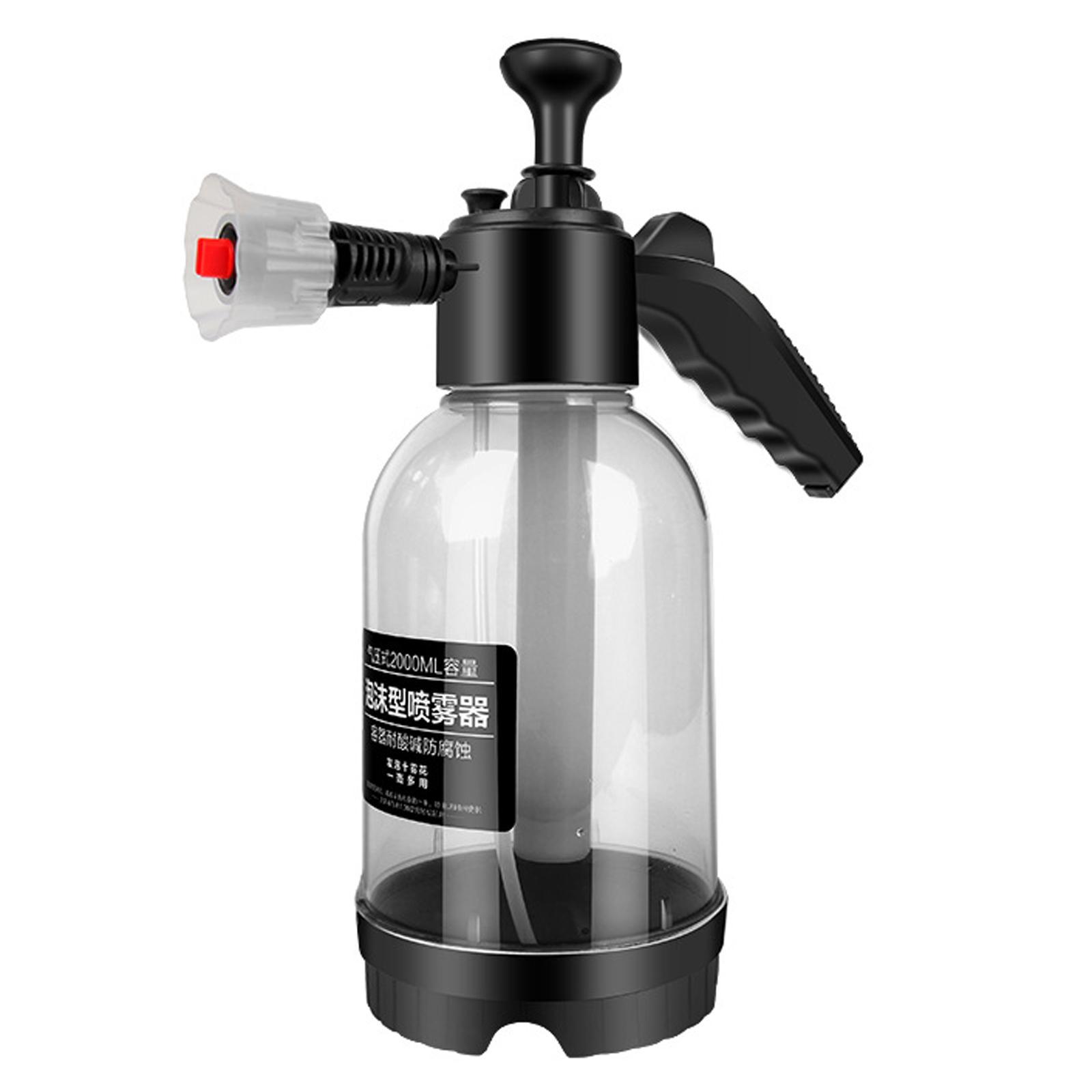 Hand Pressure Sprayer 2L Auto Cleaning Equipment for Car Indoor Garden Lawn Outdoor