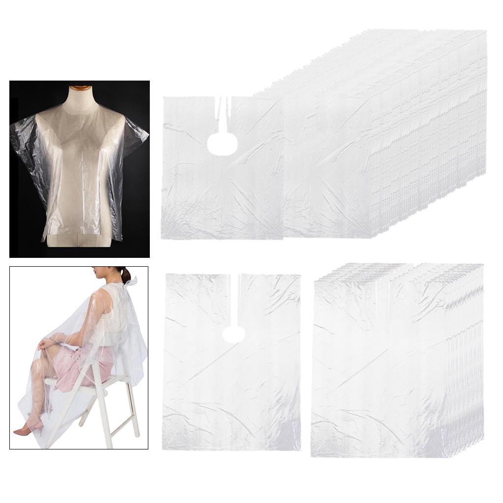 250 Hair Cutting Cape Barber Shop Hairdressing Apron Cloth Transparent